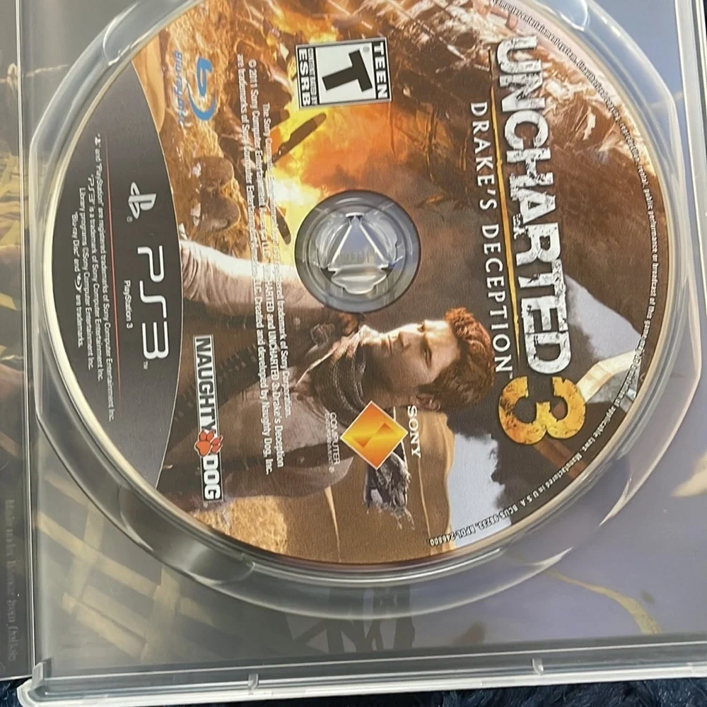 Ps3 3d compatible game play station uncharted 3 Sony